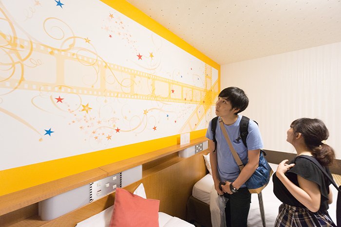 ホテル京阪 ユニバーサル・タワーの客室「ザ・ムービー」