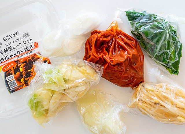 「李朝園」のミールセットがかなり優秀。包丁いらず、5分で本格韓国料理完成
