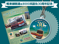 鴨東線開通＆8000系誕生30周年記念クイズラリー