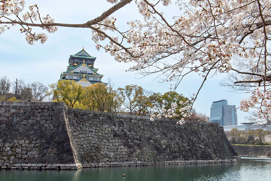 The Osaka Castle Donjon