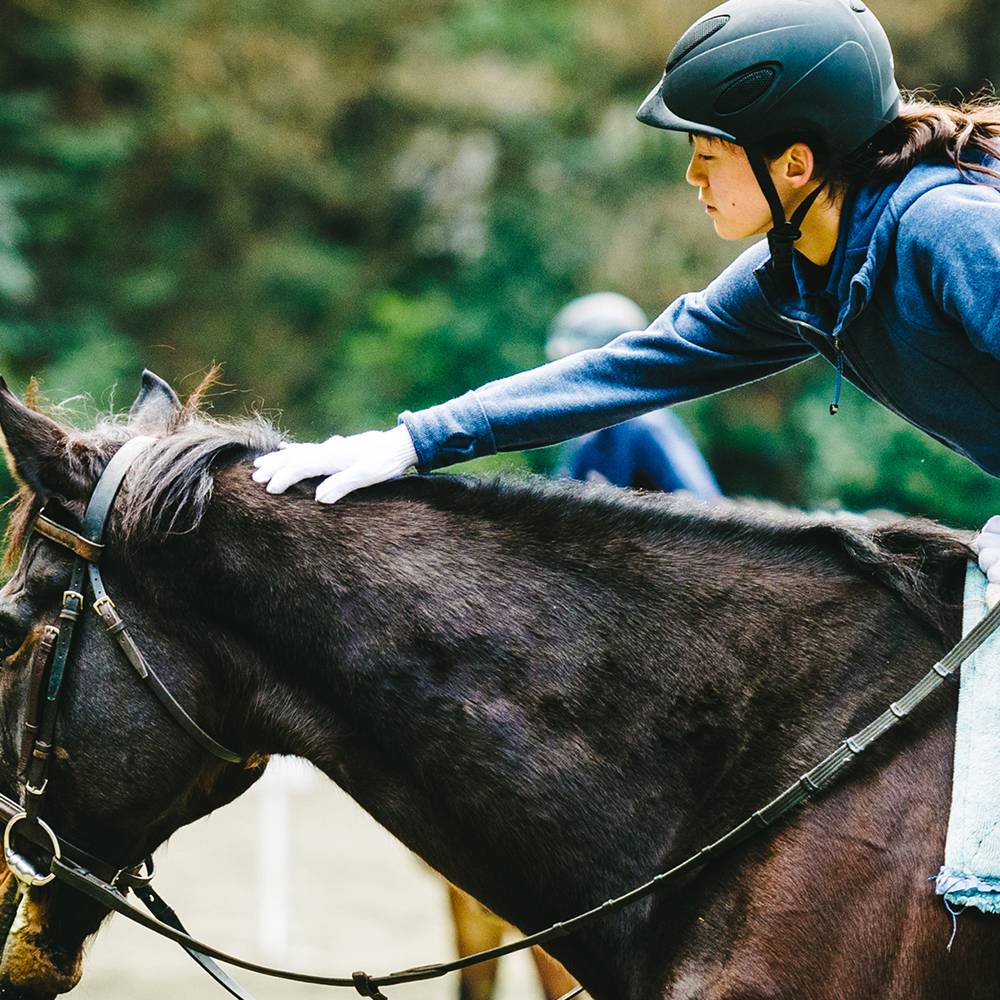 馬に青春を懸けて。