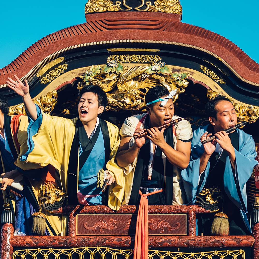 にぎやか華やか秋祭り。