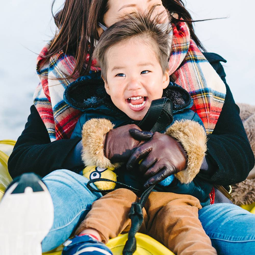 ひらパーで冬遊び。