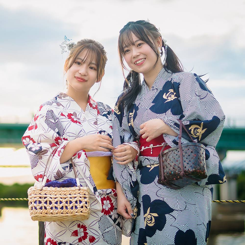 夜空を見上げて。