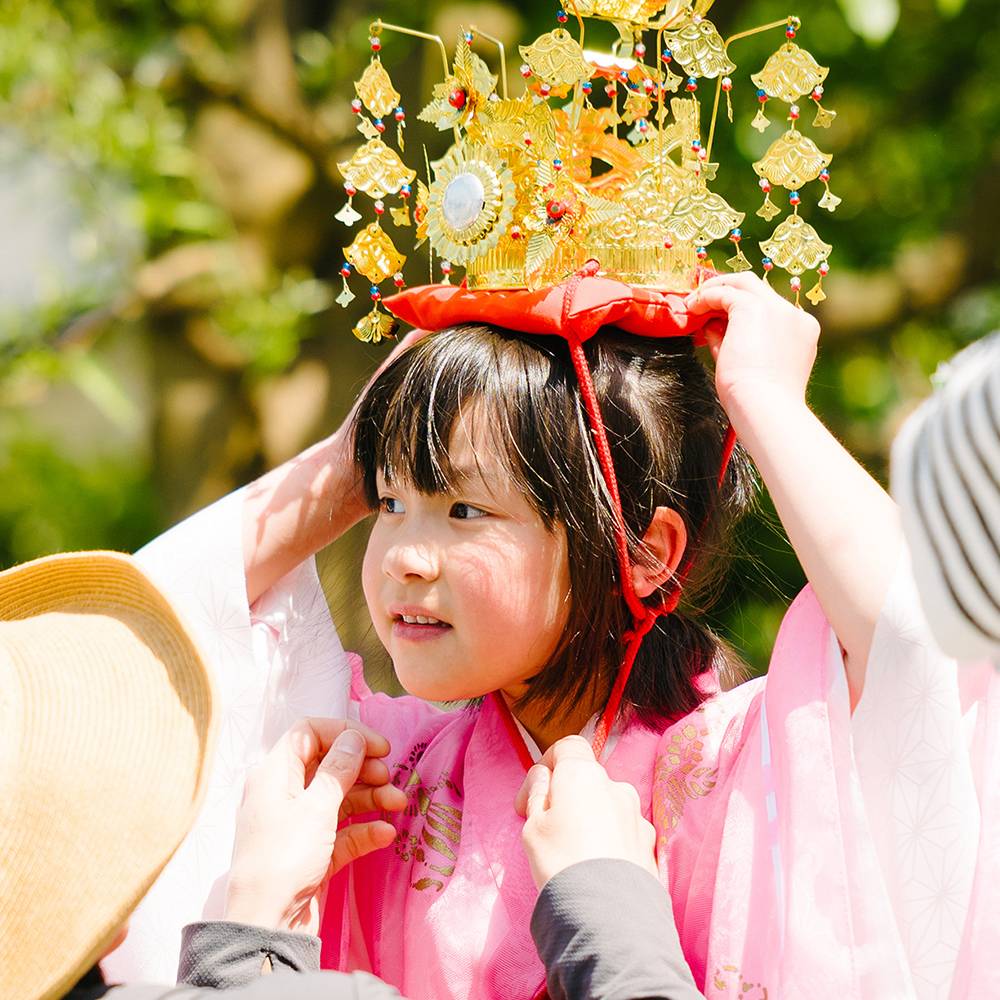 近江の春祭り。