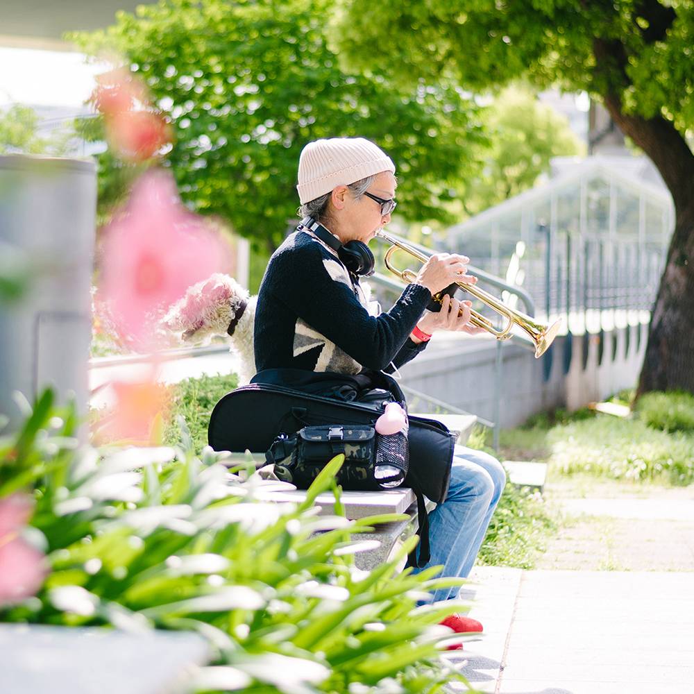 水辺を渡る薫風。