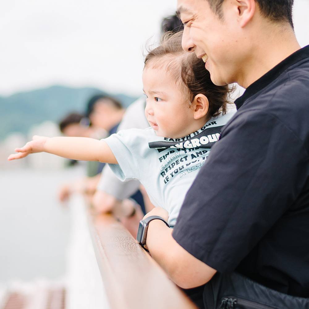 びわ湖へようこそ。