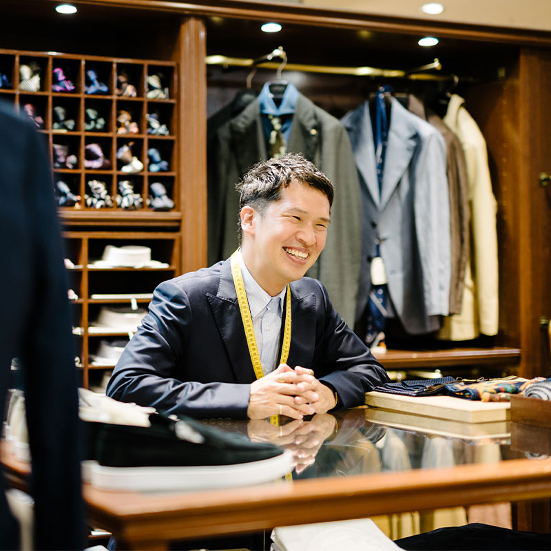 株式会社京阪百貨店 Traditional Standard ショップマスター 橘 勝世さん