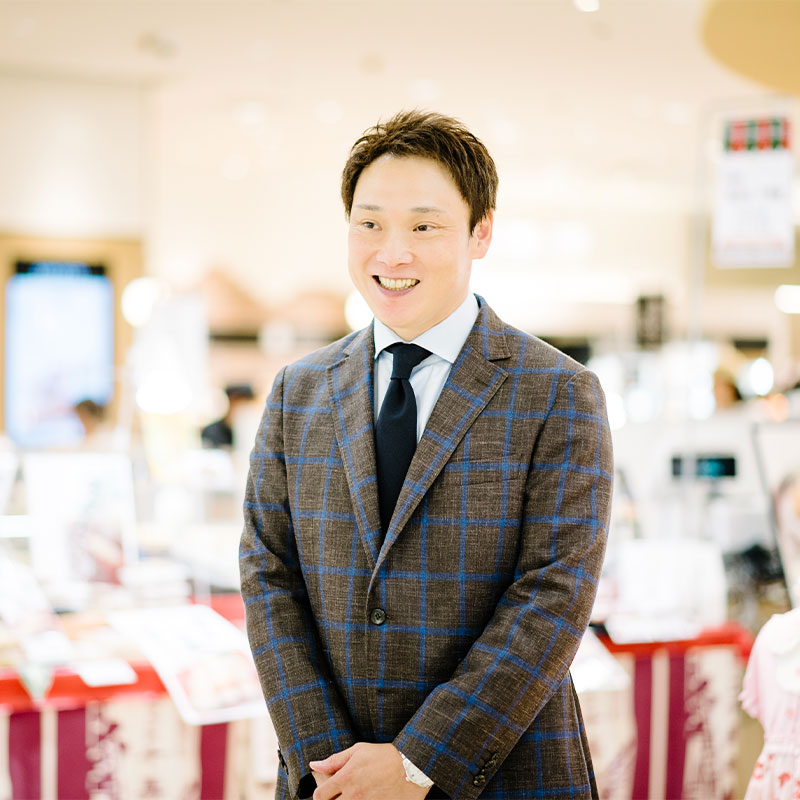 株式会社京阪百貨店 食品統括部 兼 催事部 部長代理 風呂谷 政宣さん