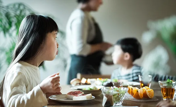 食事の様子