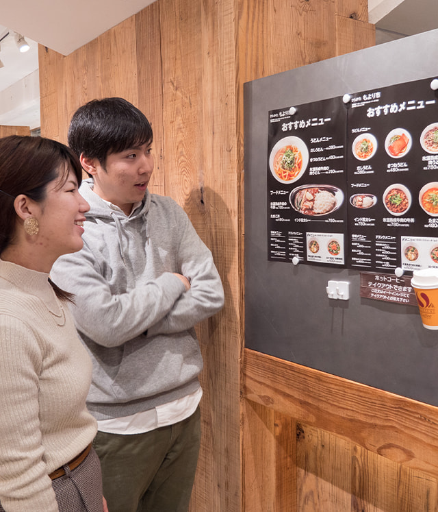 枚方市駅内にある「ひらかた もより市」で食べたり飲んだり！イートイン編