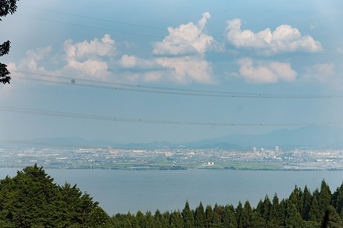 坂本ケーブル ケーブルからの景色