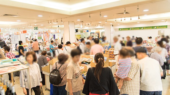 京阪百貨店守口店の「北海道物産展」