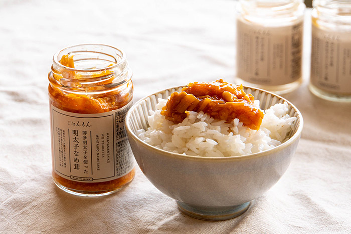 博多明太子を使った明太子なめ茸