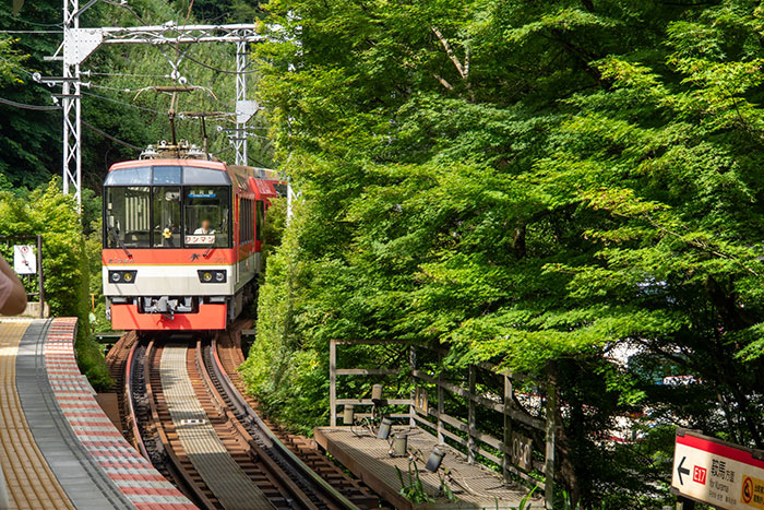 帰りの叡山電車