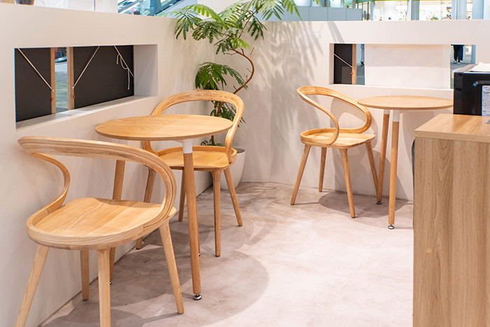 専用のイートインスペース