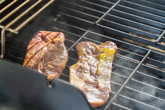 BBQの実演