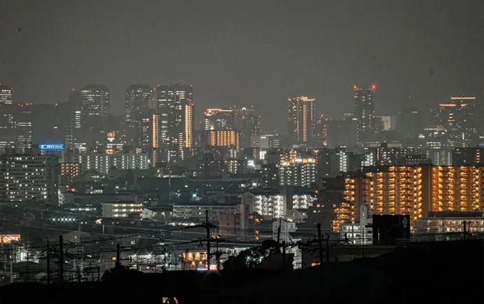 枚方からの景色
