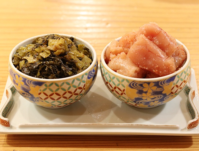 博多もつ鍋 やまやの明太子・辛子高菜