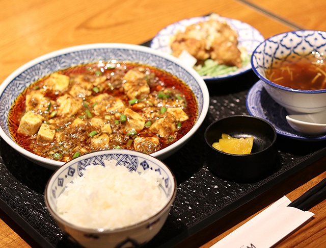 あんかけ焼そば・陳麻婆豆腐STORM（ストーム）の麻婆豆腐ランチ