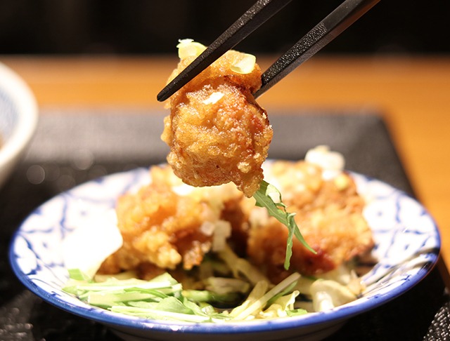 あんかけ焼そば・陳麻婆豆腐STORM（ストーム）のミニ油淋鶏（ユーリンチー）