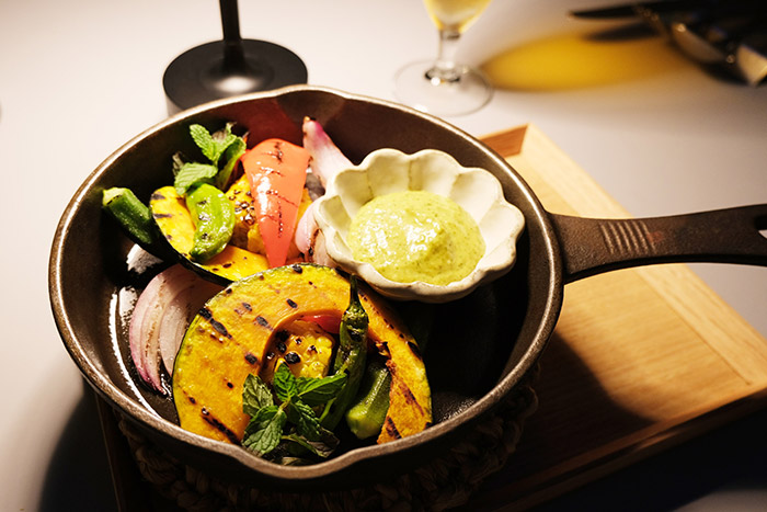 「夏野菜のグリル」