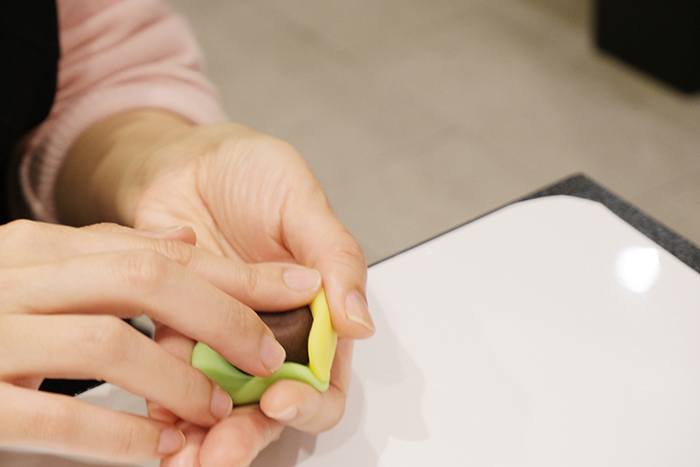 七條甘春堂 和菓子体験教室