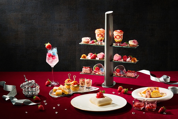 ザ・サウザンド京都の「Strawberry Afternoon Tea～Sweet jewelry～」