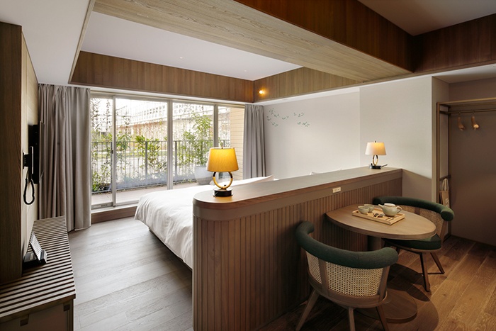 GOOD NATURE HOTEL KYOTO ウッディーなデザインで落ち着きある空間のお部屋