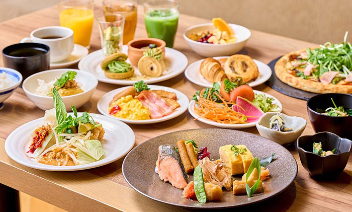 「タワーテラス」でビュッフェ