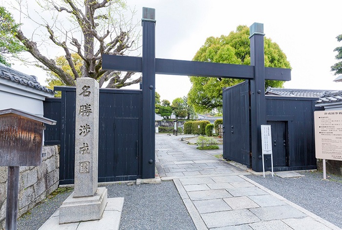 「第58回京の冬の旅　紫式部と源氏物語ゆかりの地をたずねて」東本願寺の飛地境内・渉成園