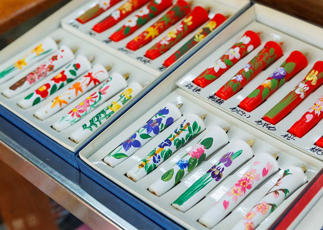 七条商店街の京和ろうそく専門店