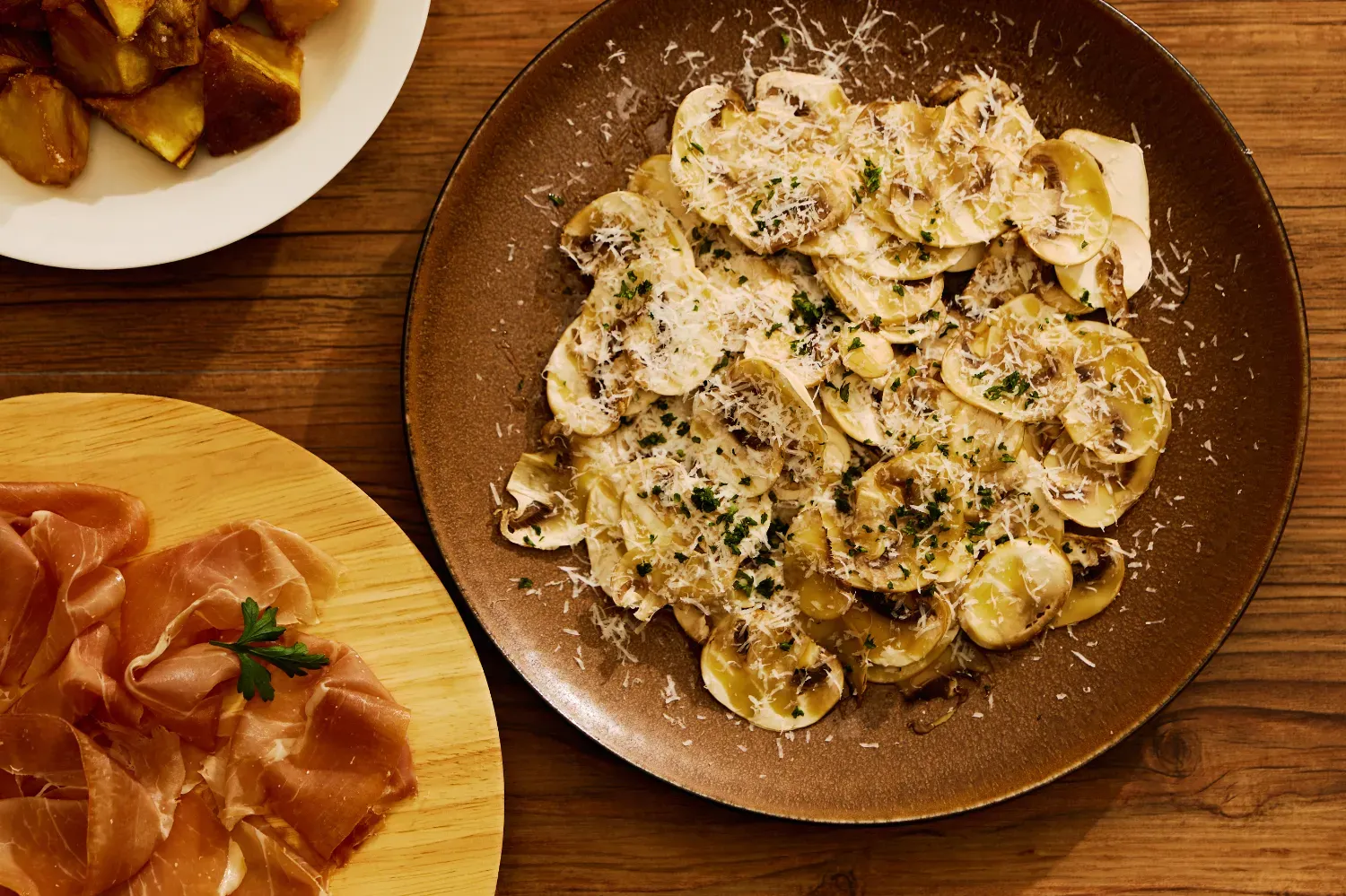 シャンピニオンのカルパッチョ