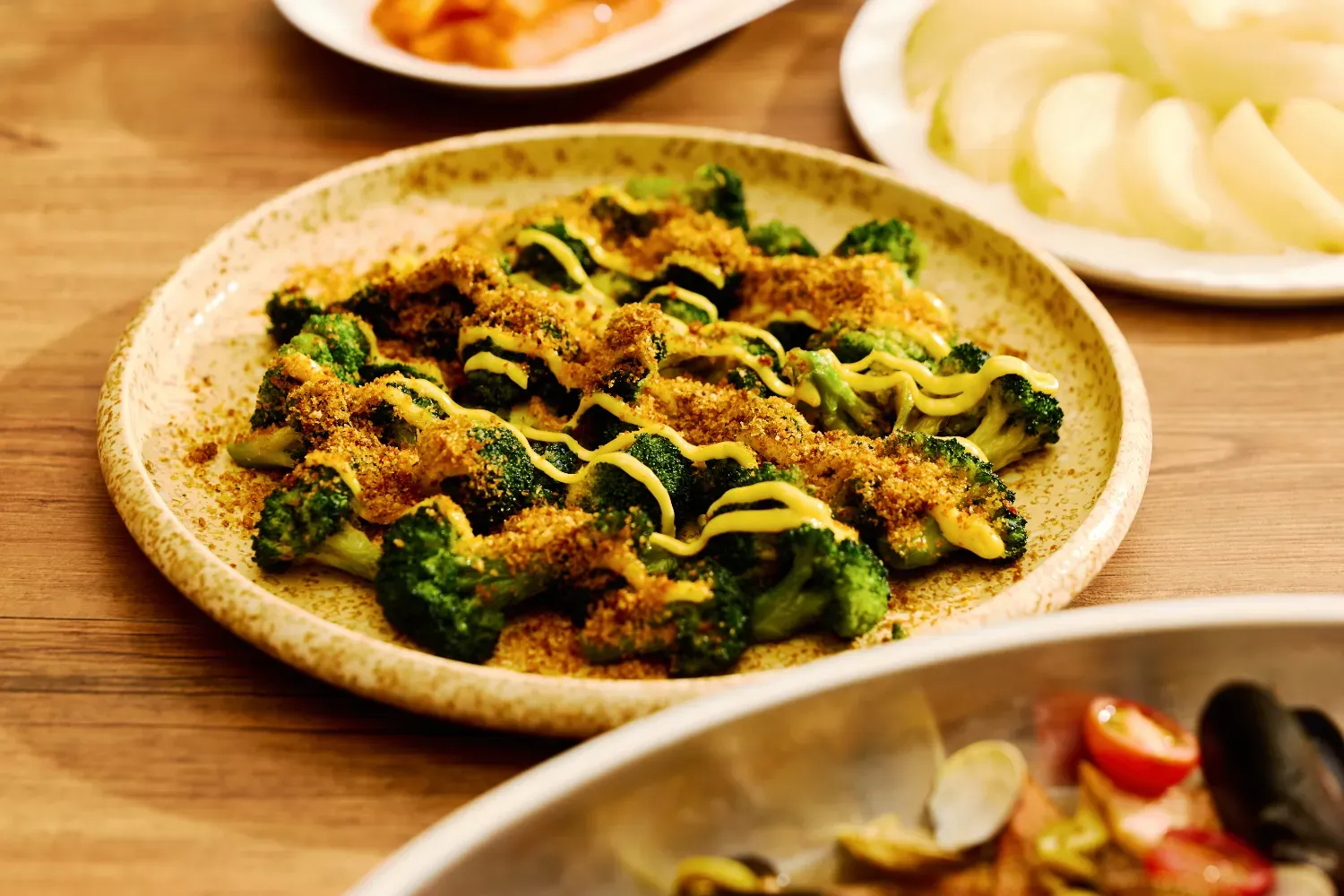 ブロッコリーのフリット