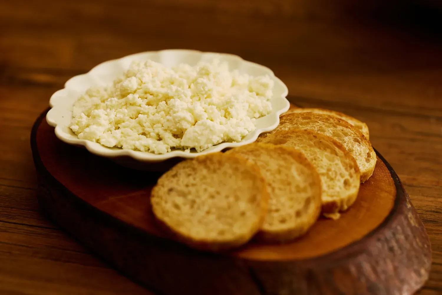 自家製カッテージチーズ