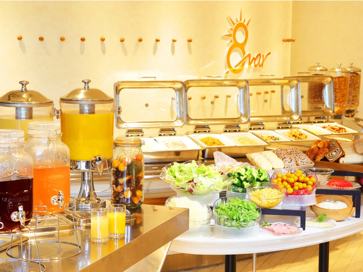 京都グランデ朝食ビュッフェ