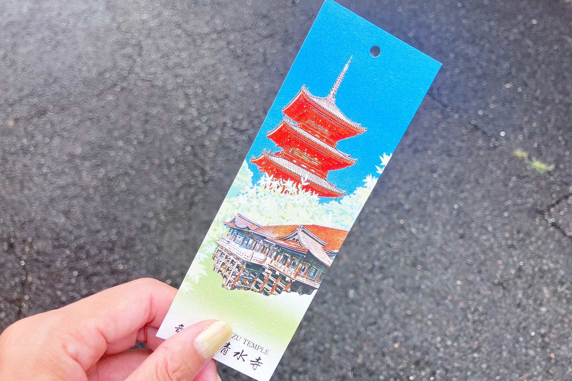 清水寺の拝観券