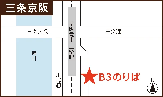 三条京阪バス停