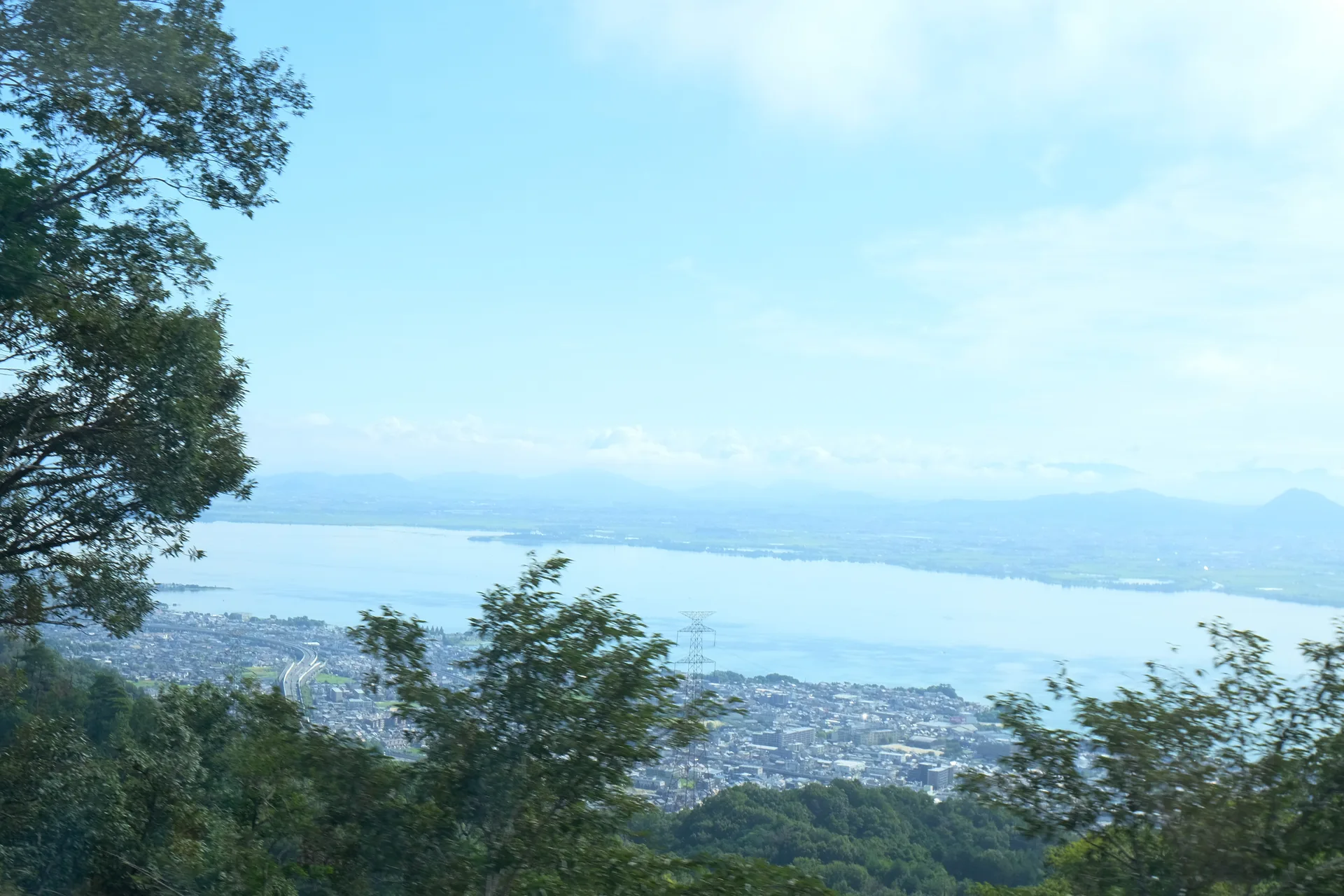 比叡山ドライブウェイからの景色