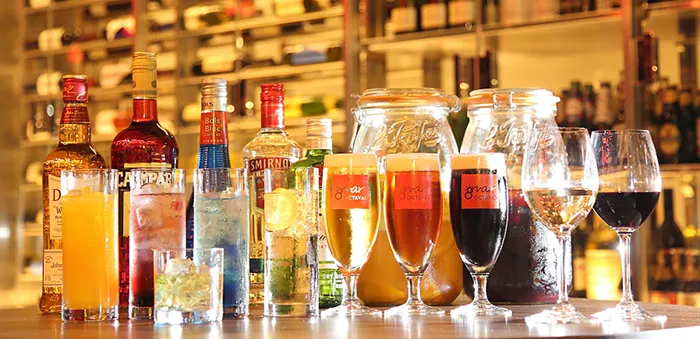 Octavar/オクターヴァのドリンクラインアップ