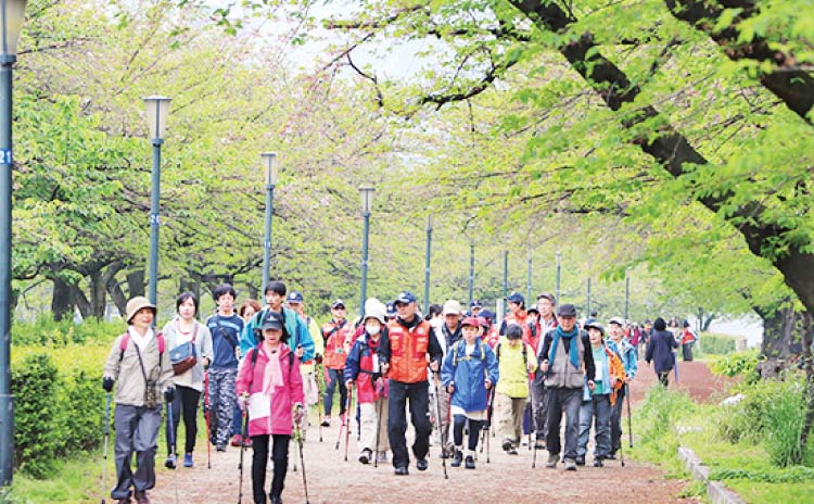 浜市×ノルディック・ウォーク