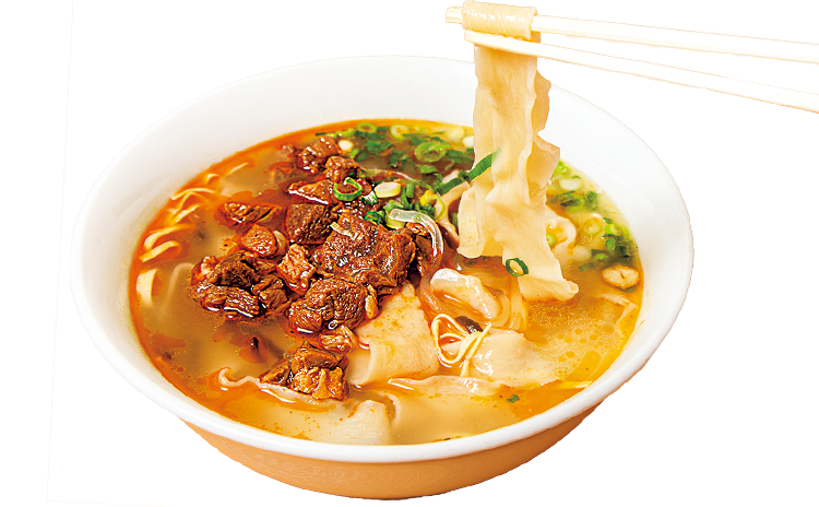 辛旨牛肉麺（大）／980円