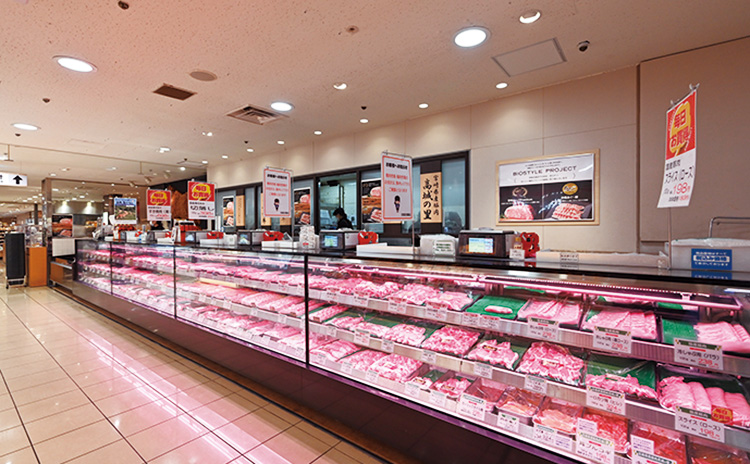 精肉売場