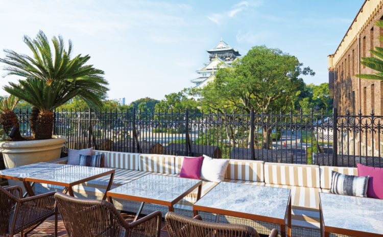 crossfield with TERRACE LOUNGE