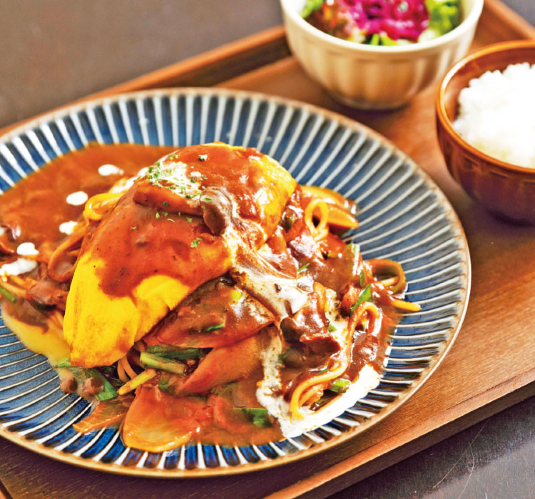 「大人の痺れナポリタン定食／1,380円」