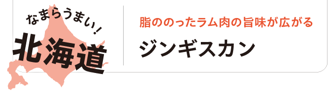 なまらうまい！北海道 脂ののったラム肉の旨味が広がる ジンギスカン