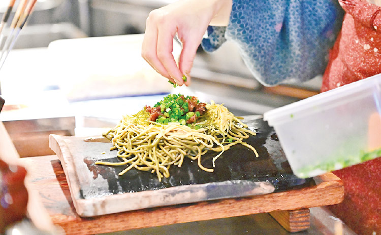 ふぐ天のせ瓦そば