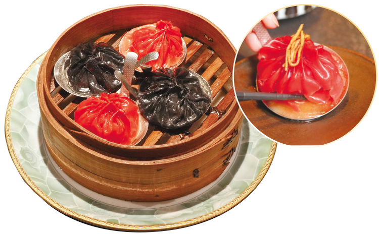 豚小籠包／海老小籠包
