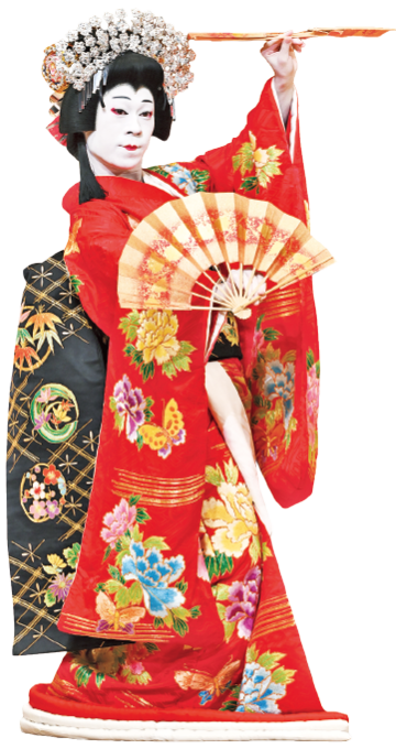 2024年5月南座『相生獅子』姫 上村吉太朗 写真提供：松竹