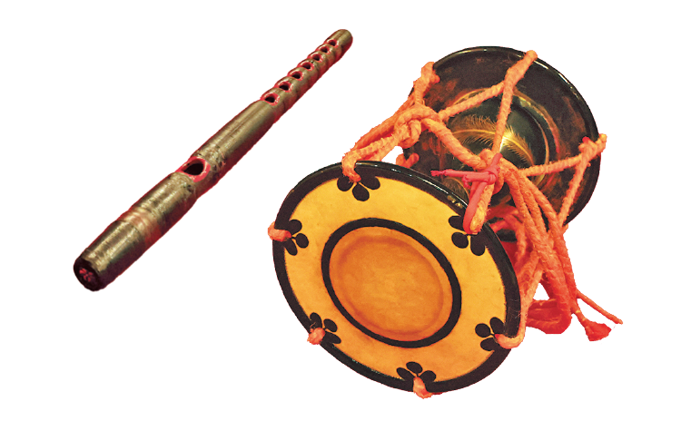 笛と鼓